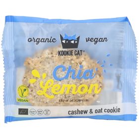 Kookie Cat Cookie Chia & Zitrone Cashew Hafer Bio