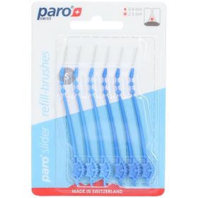 paro® SLIDER Nachfüllpackung Interdentalbürsten Grösse S 2.5 mm
