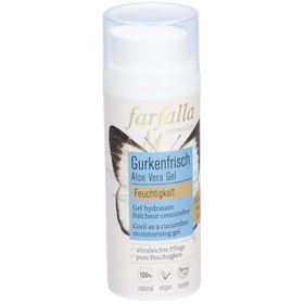 farfalla Aloe Vera, Frisches Feuchtigkeitsgel Gurke