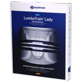 LUMBOTRAIN Lady Aktivbandage Größe 3 Titanium