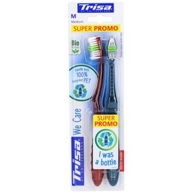 Trisa We Care Medium Duo-Zahnbürste