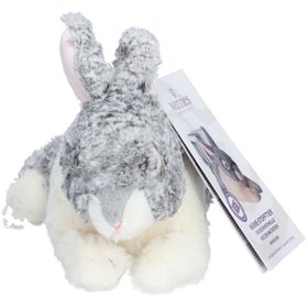 Warmies® Wärme-Kuscheltier Kaninchen grau-beige