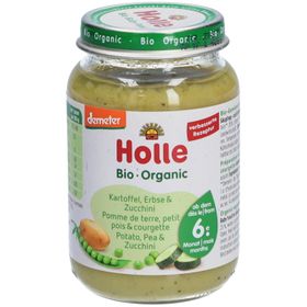 Holle Kartoffel, Erbse und Zucchini