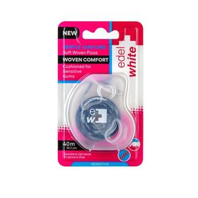 Edel+White Sensitive Soft Woven Floss Zahnseide, gewebt, 40 m
