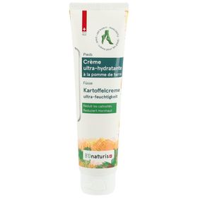 BIOnaturis Ultra-feuchtigkeitsspendende Kartoffel-Fußcreme