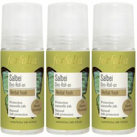 farfalla Deodorant Roll on mit Salbei