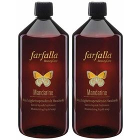 FARFALA Flüssige Handseife Mandarine Carpe diem