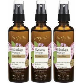 farfalla BeautyCare Hitzestopp Körperspray Frauenleben