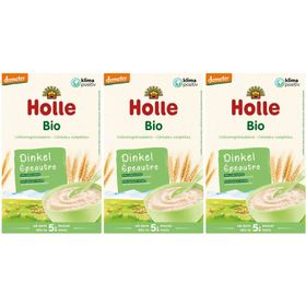 Holle Bio Vollkorngetreidebrei Dinkel ab dem 5. Monat