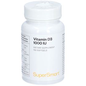 SuperSmart - Vitamin D3 1000 IU