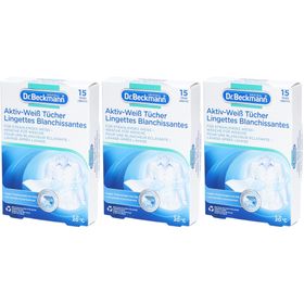 Dr. Beckmann® Aktiv-Weiß Tücher für strahlende Wäsche