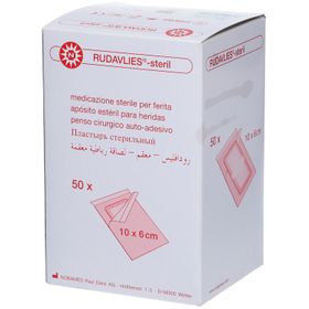 RUDAVLIES® 10 cm x 6 cm Inselpflaster steril