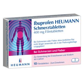 Ibuprofen HEUMANN Schmerztabletten 400 mg Filmtabletten