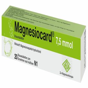Magnesiocard® 7,5 mmol Brausetabletten