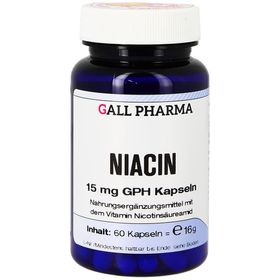 GALL PHARMA Niacin 15 mg GPH Kapseln