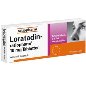 Loratadin-ratiopharm® 10 mg Tabletten bei Allergien