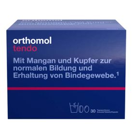 Orthomol Tendo - für normale Bildung und Erhalt von Bindegewebe - Mikronährstoffe, Mangan und Kupfer - Granulat/Tablette/Kapseln