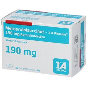Metoprololsuccinat 1A190Mg