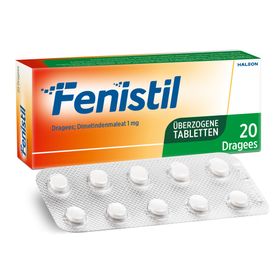 Fenistil Dragees, Dimetindenmaleat 1 mg/Tablette, Antiallergikum