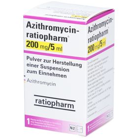 Azithromycin-ratiopharm® 200 mg/5 ml
