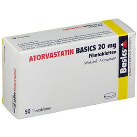 ATORVASTATIN BASICS 20 mg