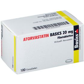 ATORVASTATIN BASICS 20 mg