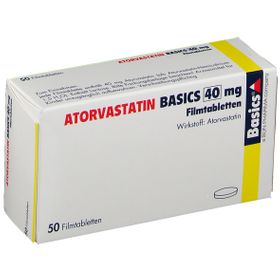 ATORVASTATIN BASICS 40 mg