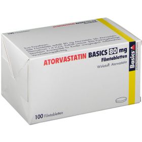 ATORVASTATIN BASICS 80 mg
