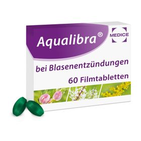 Aqualibra® 80 mg/ 90mg/ 180 mg Filmtabletten gegen Blasenentzündung