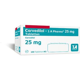 Carvedilol 1A Pharma® 25Mg