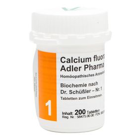 Adler Pharma Calcium fluoratum D12 Biochemie nach Dr. Schüßler Nr. 1