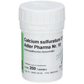 Adler Pharma Calcium sulfuratum D12 Biochemie nach Dr. Schüßler Nr. 18