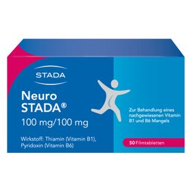 Neuro STADA® 100 mg/100 mg zur Behandlung eines nachgewiesenen Vitamin-B1 und -B6-Mangels
