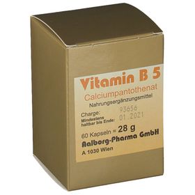 Vitamin B5 Kapseln