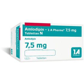 Amlodipin 1A Pharma®7.5Mg N