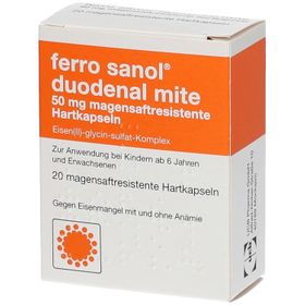 ferro sanol® duodenal mite 50 mg Kapseln