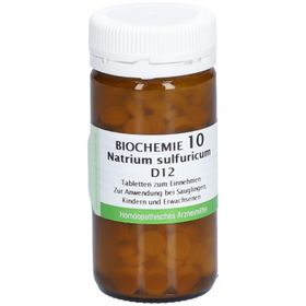 BIOCHEMIE 10 Natrium sulfuricum D12