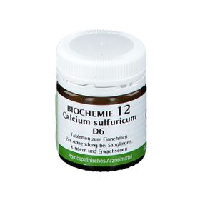 Bombastus Biochemie 12 Calcium sulfuricum D 6 Tabletten