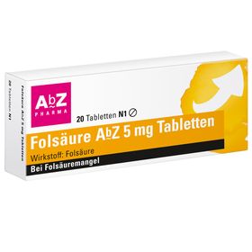 Folsäure AbZ 5 mg