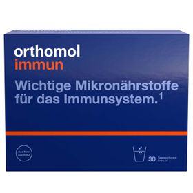 Orthomol Immun - Mikronährstoffe zur Unterstützung des Immunsystems - Nahrungsergänzung mit Vitamin C, Vitamin D und Zink - Granulat + SkinCeuticals C E Ferulic 4ml GRATIS