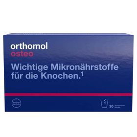 Orthomol Osteo - Mikronährstoffe für die Knochen - Nahrungsergänzungsmittel mit den Vitaminen C, D und K sowie Zink - Granulat