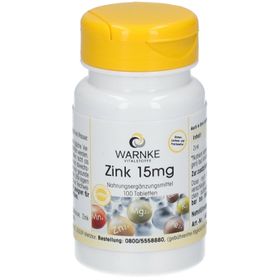 WARNKE Zink 15 mg