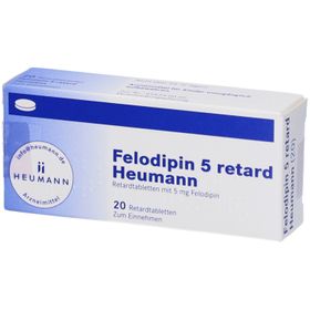 Felodipin 5 mg Heumann Retardtabletten