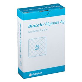 BIATAIN® Alginate Ag Kompressen mit Silber 5x5cm