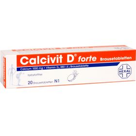 Calcivit D® forte Brausetabletten, 1000 mg/880 I.E.