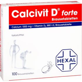 Calcivit D® forte Brausetabletten, 1000 mg/880 I.E.