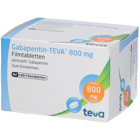 GABAPENTIN Teva 800 mg Filmtabletten