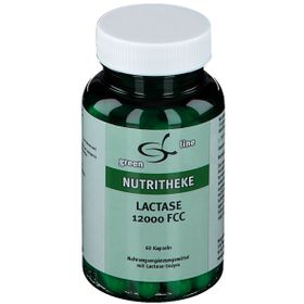 green line NUTRITHEKE Lactase 12000 FCC