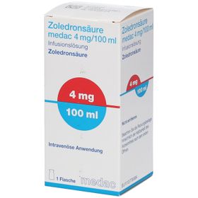 Zoledronsäure medac 4 mg/100 ml