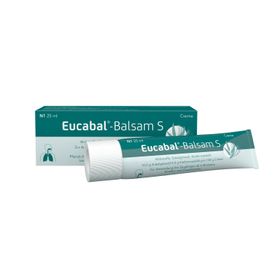 Eucabal-Balsam – Pflanzlicher Erkältungsbalsam für die ganze Familie – Befreit die  Atemwege und fördert das Abhusten – Frei von Menthol, Campher und Konservierungsstoffen